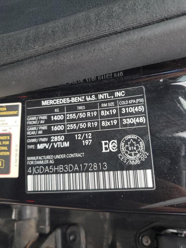 2013 MERCEDES-BENZ ML-Class