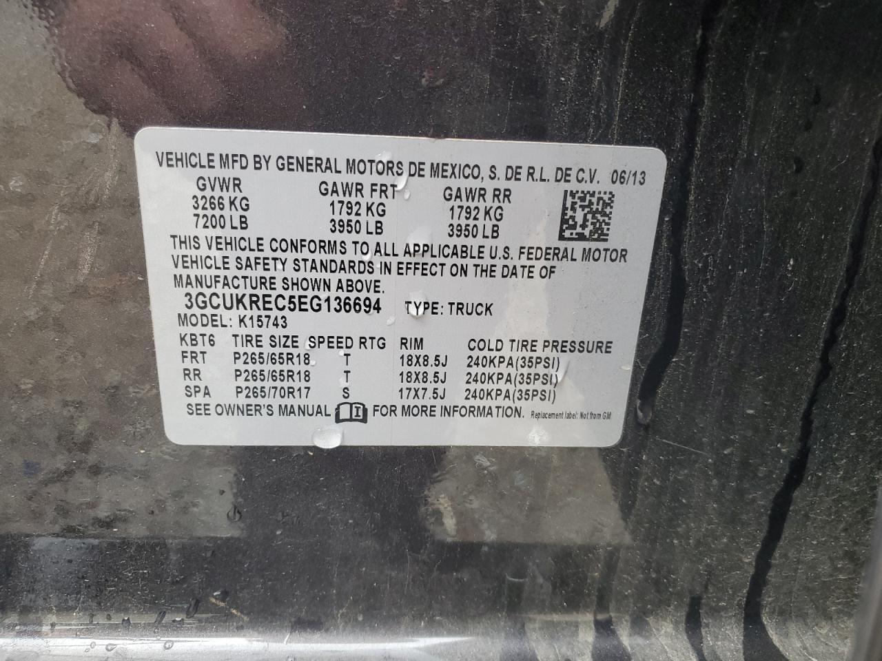 2014 CHEVROLET Silverado