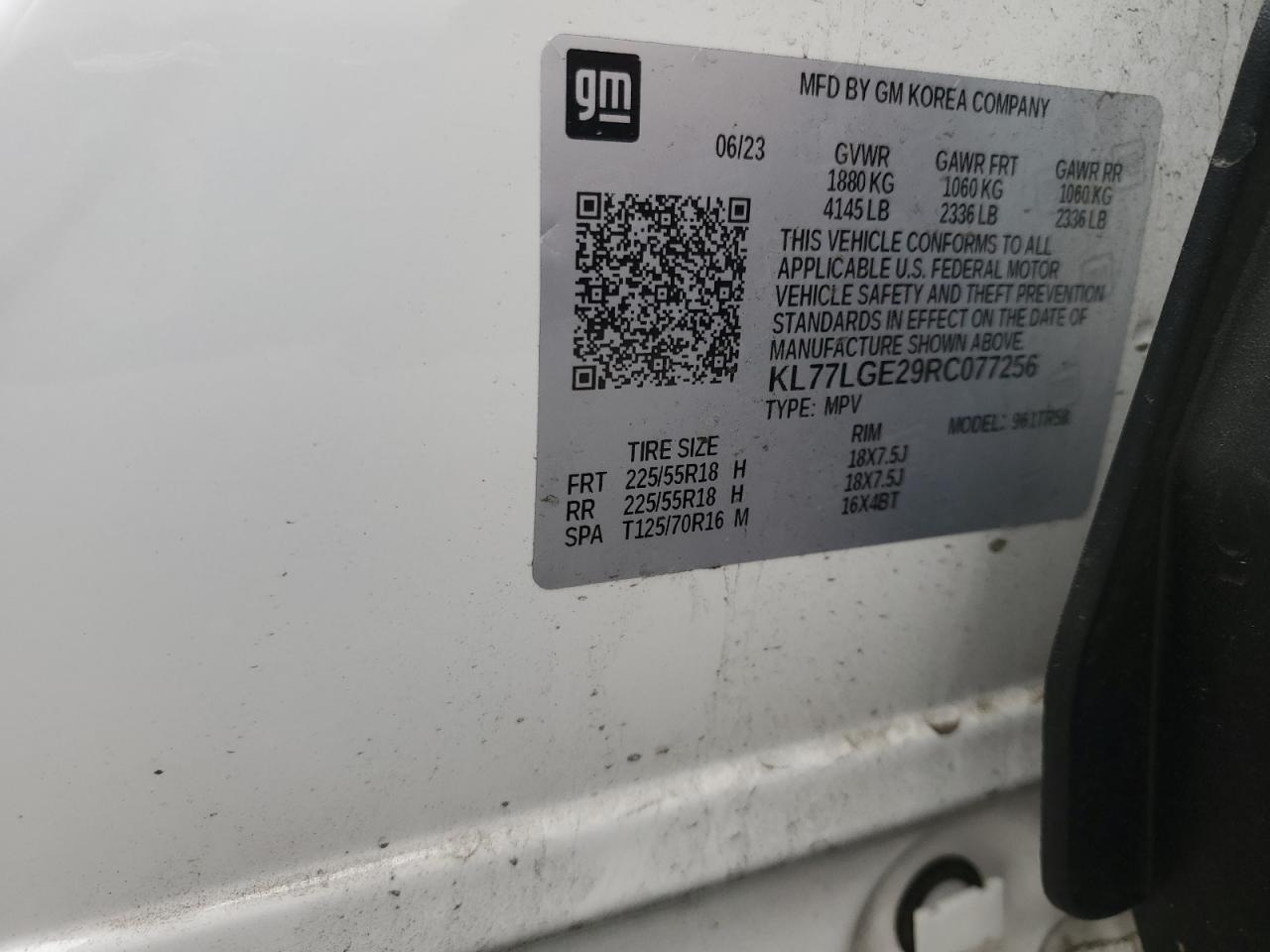 2024 CHEVROLET TRAX