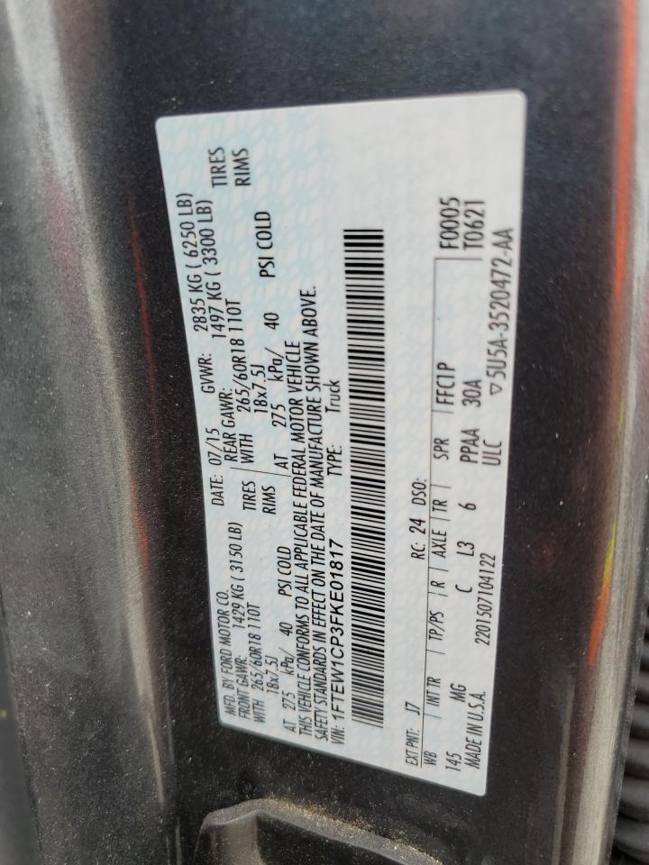 2015 FORD F-150