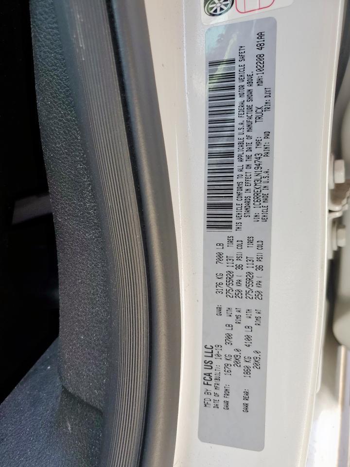 2020 RAM 1500