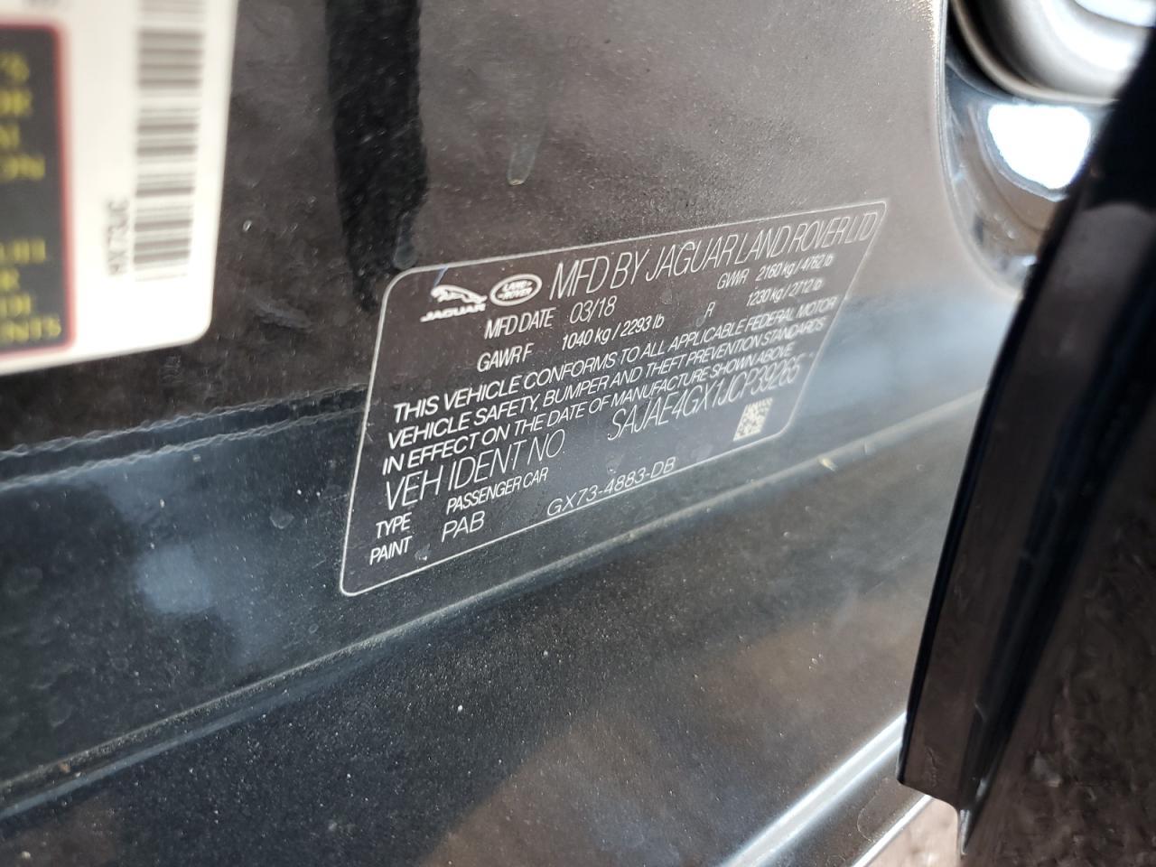 2018 JAGUAR XE