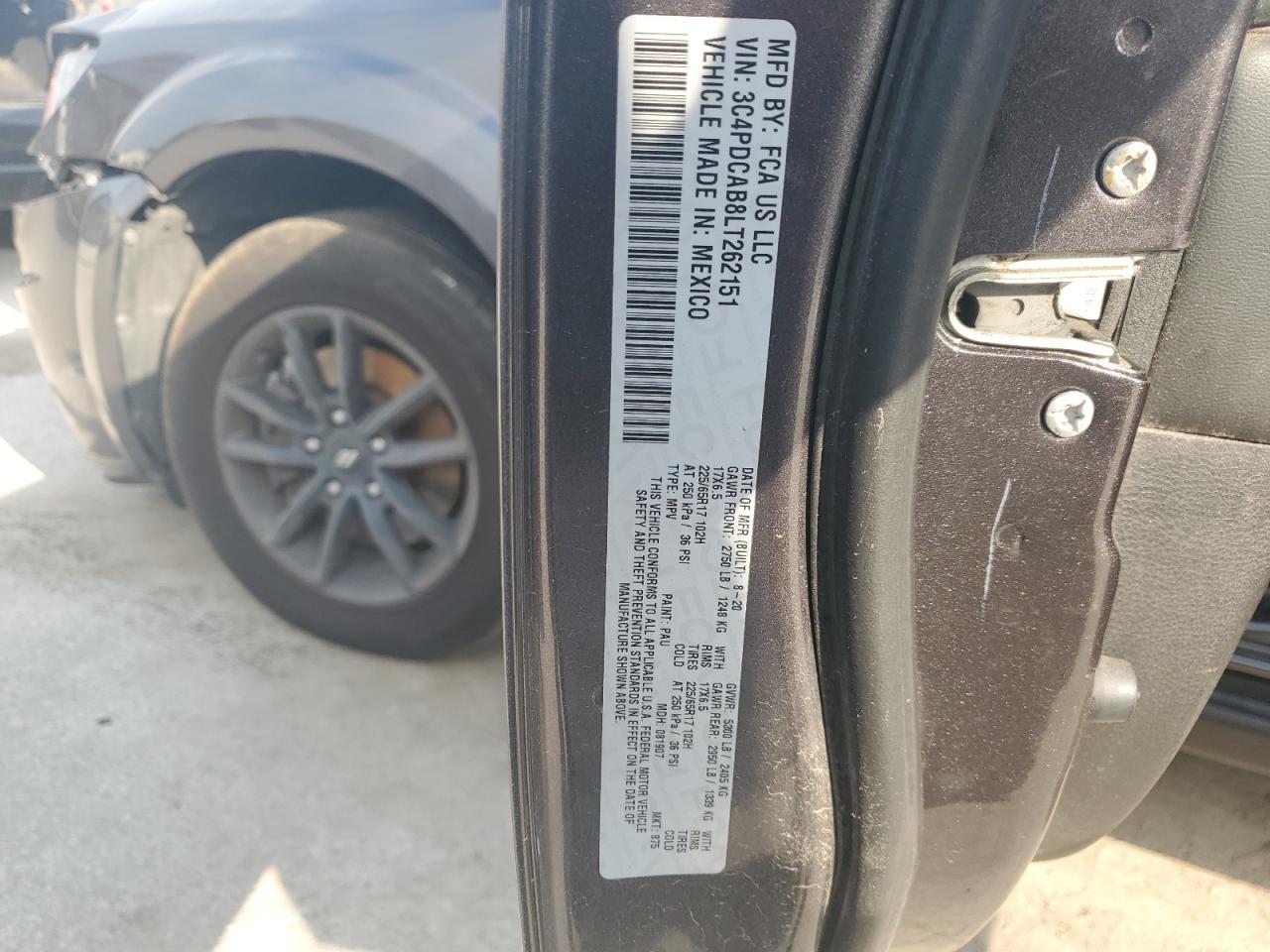2020 DODGE JOURNEY