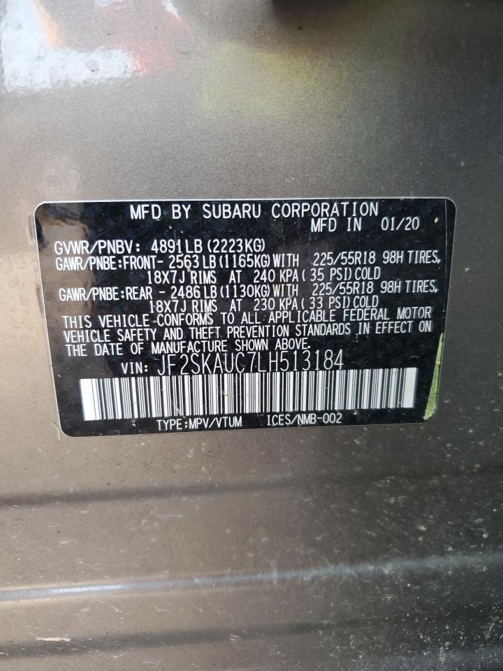 2020 SUBARU FORESTER
