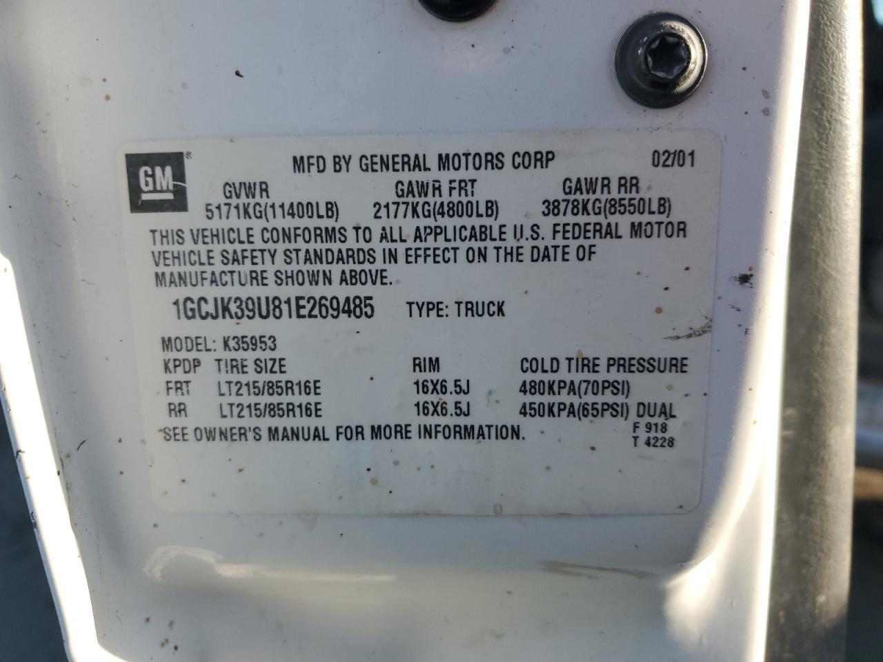 2001 CHEVROLET Silverado