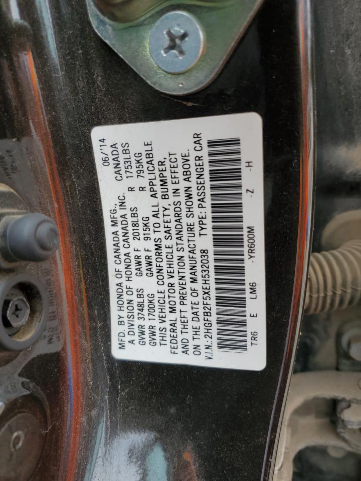 2014 HONDA CIVIC