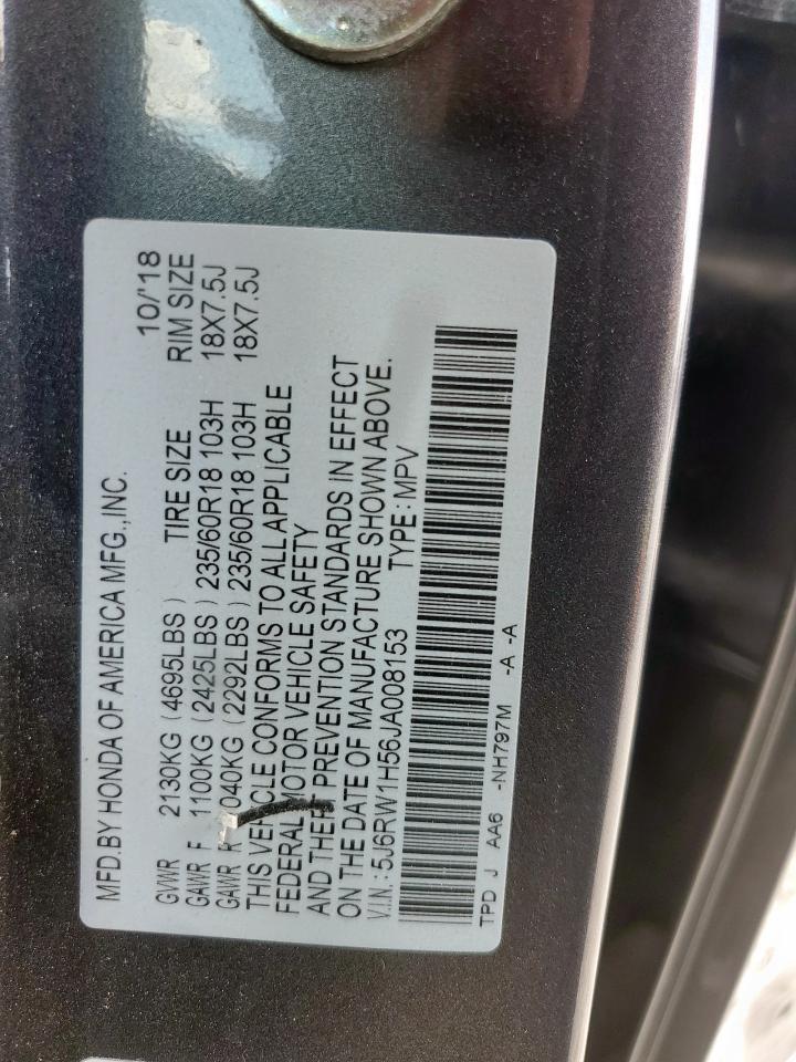 2018 HONDA CR-V