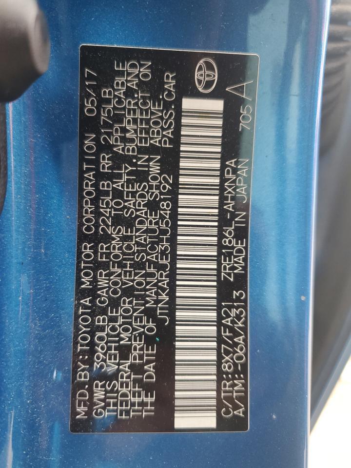 2017 TOYOTA COROLLA