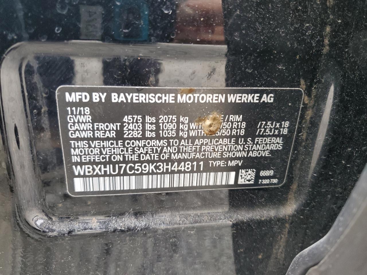 2019 BMW X1