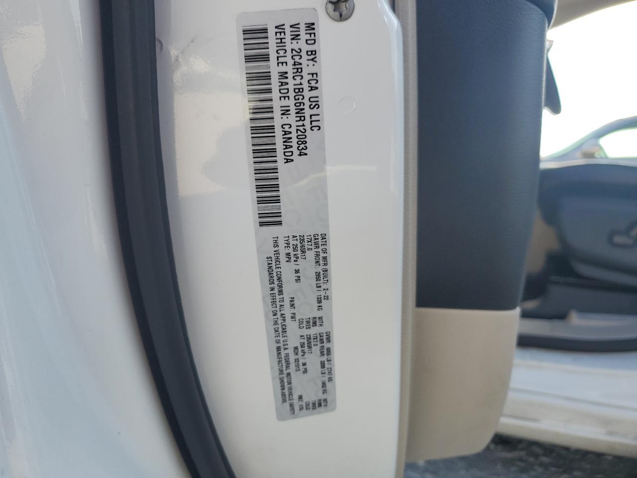2022 CHRYSLER Pacifica