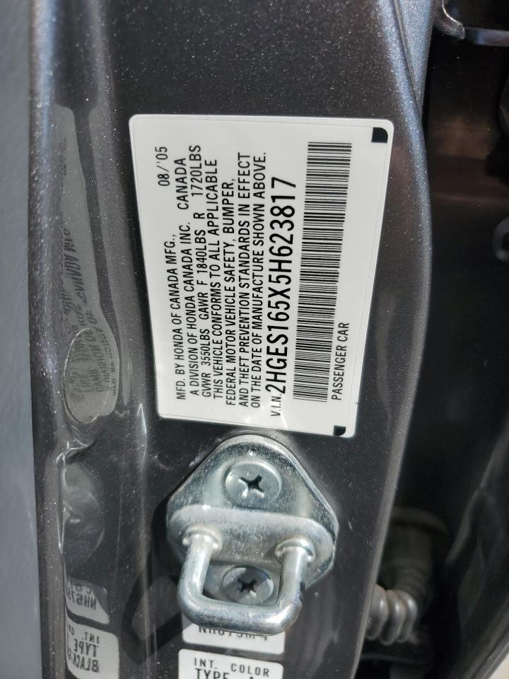 2005 HONDA CIVIC