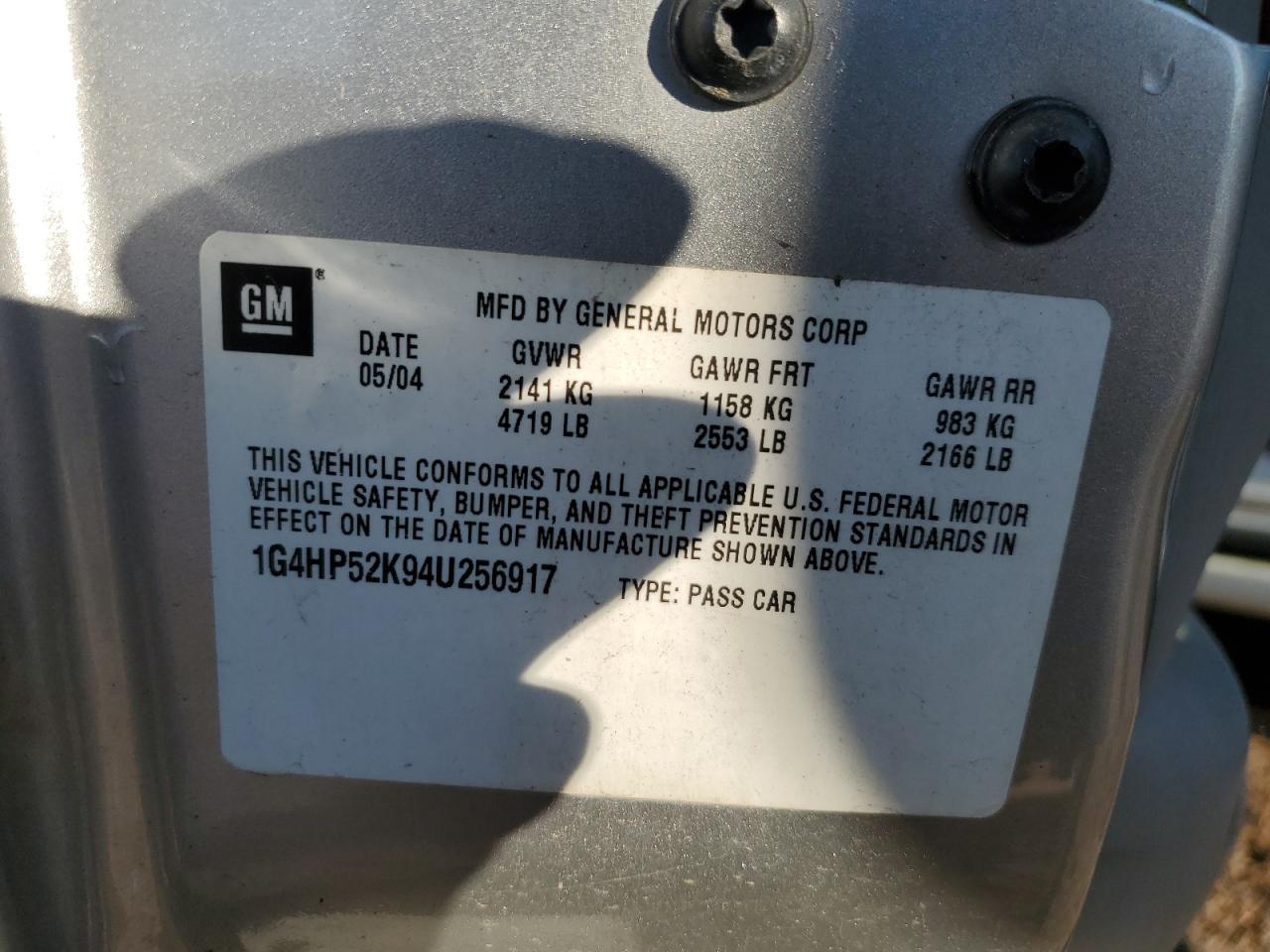 2004 BUICK Lesabre