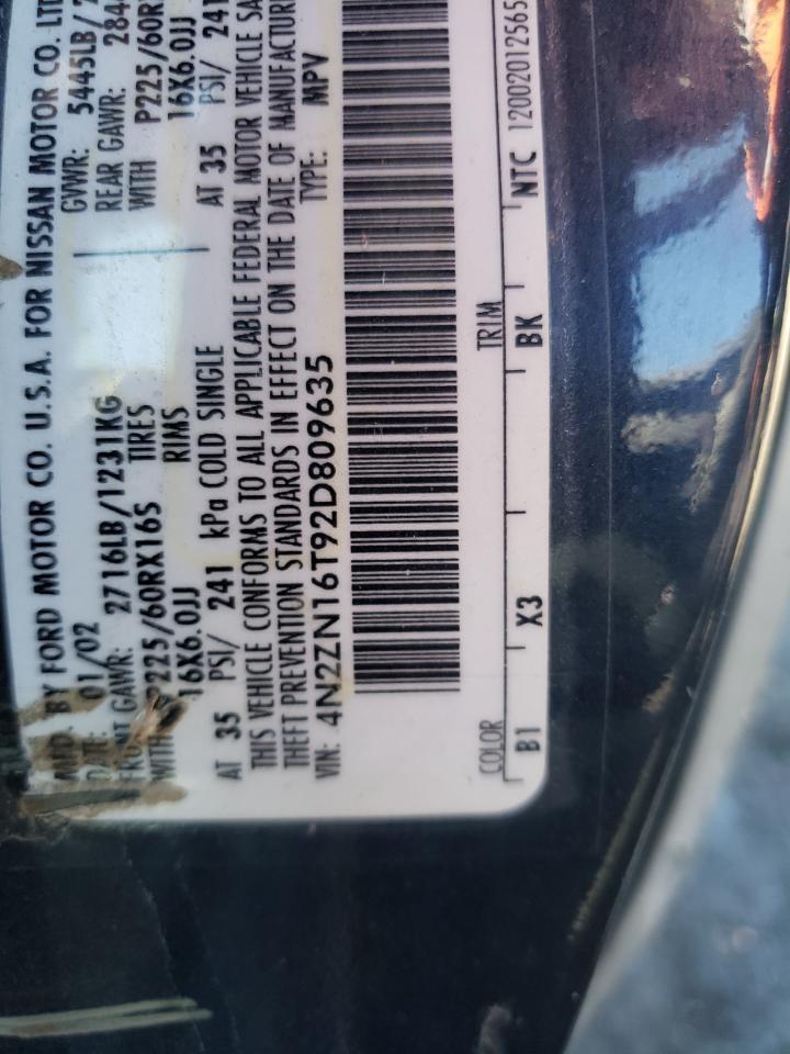 2002 NISSAN Quest