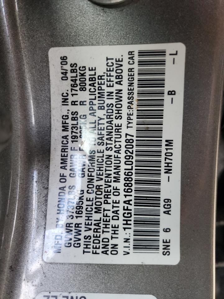 2006 HONDA CIVIC