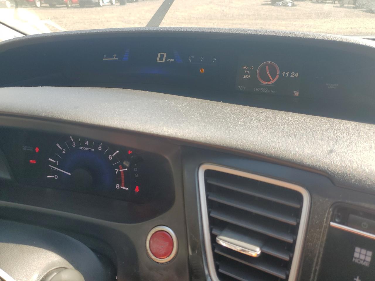 2014 HONDA CIVIC