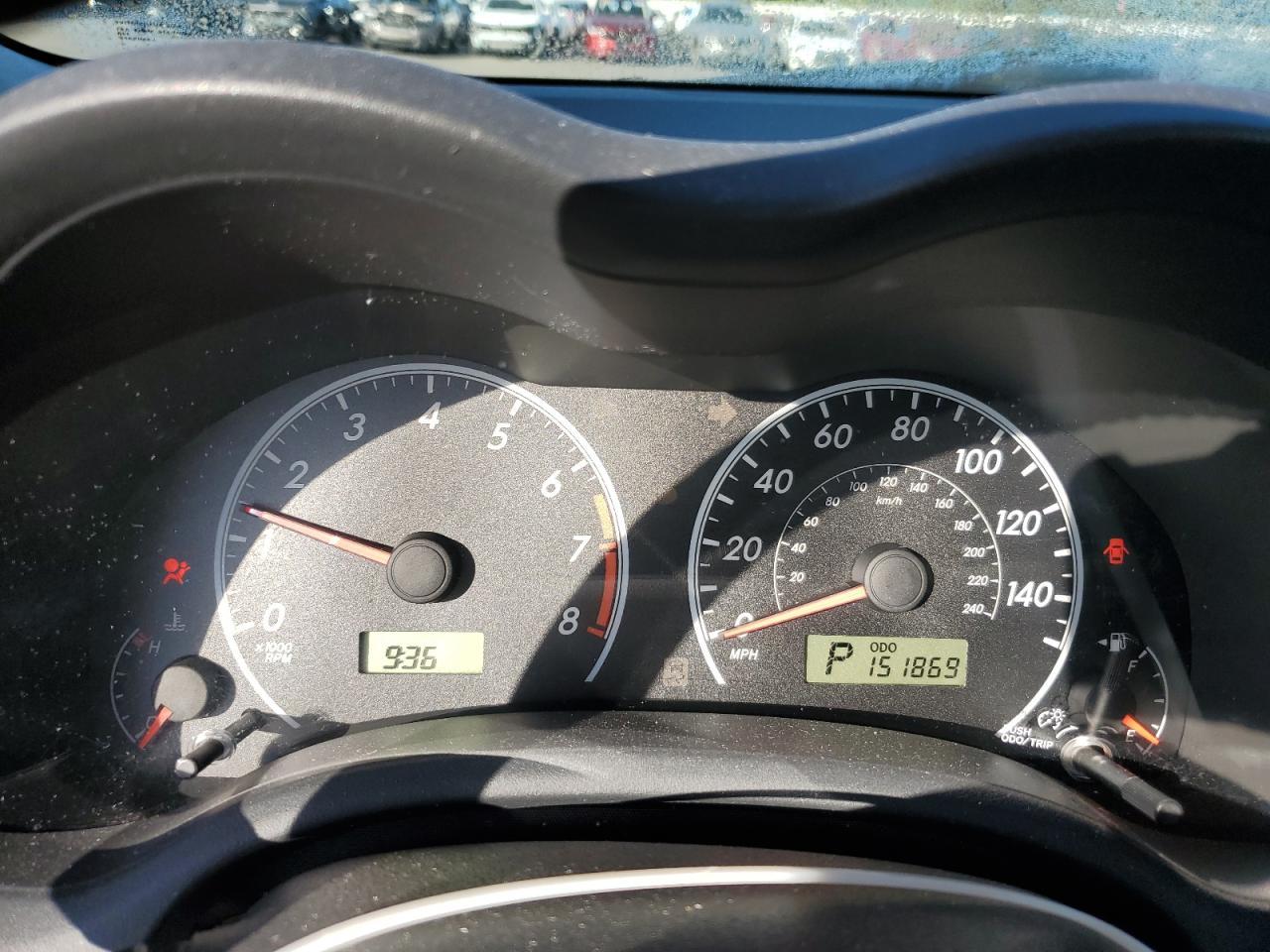 2009 TOYOTA COROLLA