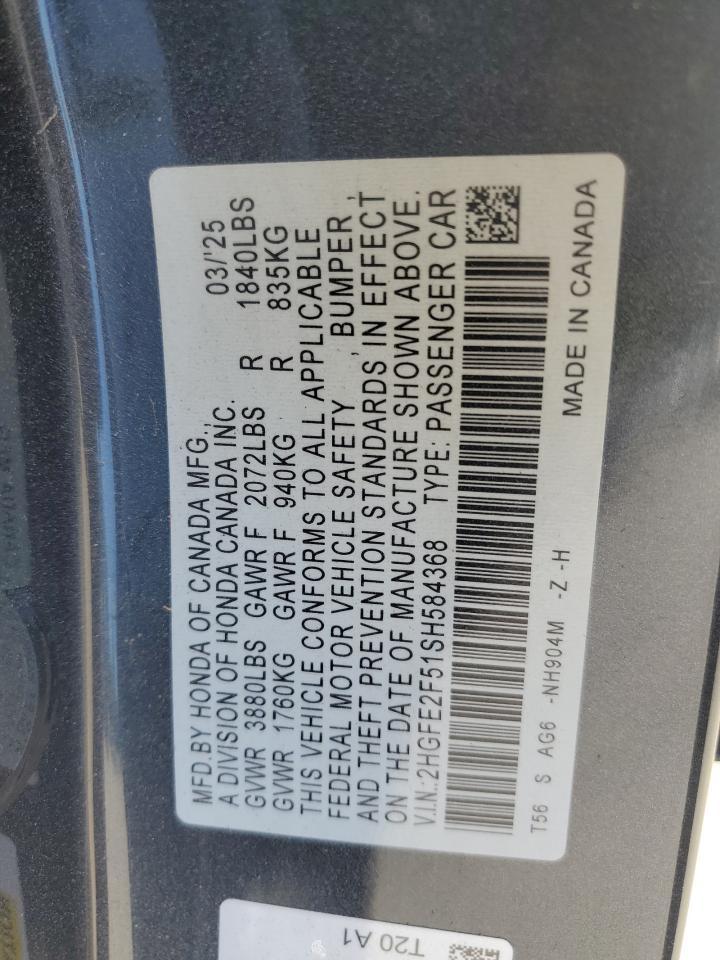 2025 HONDA CIVIC