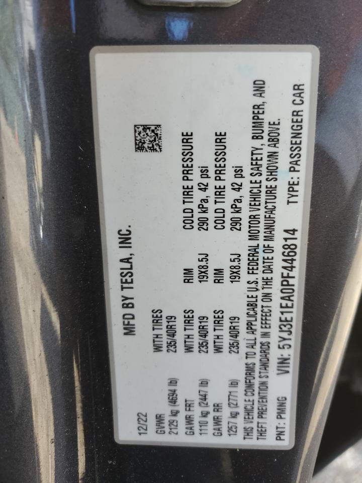 2023 TESLA MODEL 3