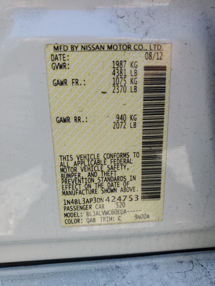 2013 NISSAN ALTIMA