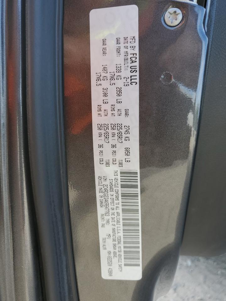 2019 DODGE GRAND CARAVAN