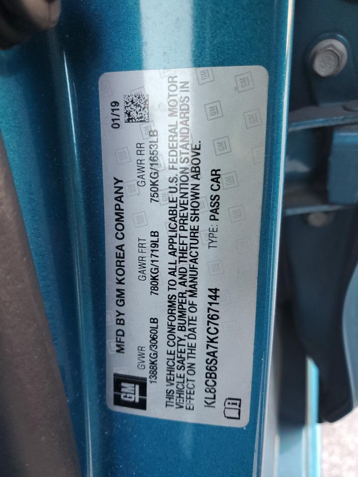 2019 CHEVROLET Spark