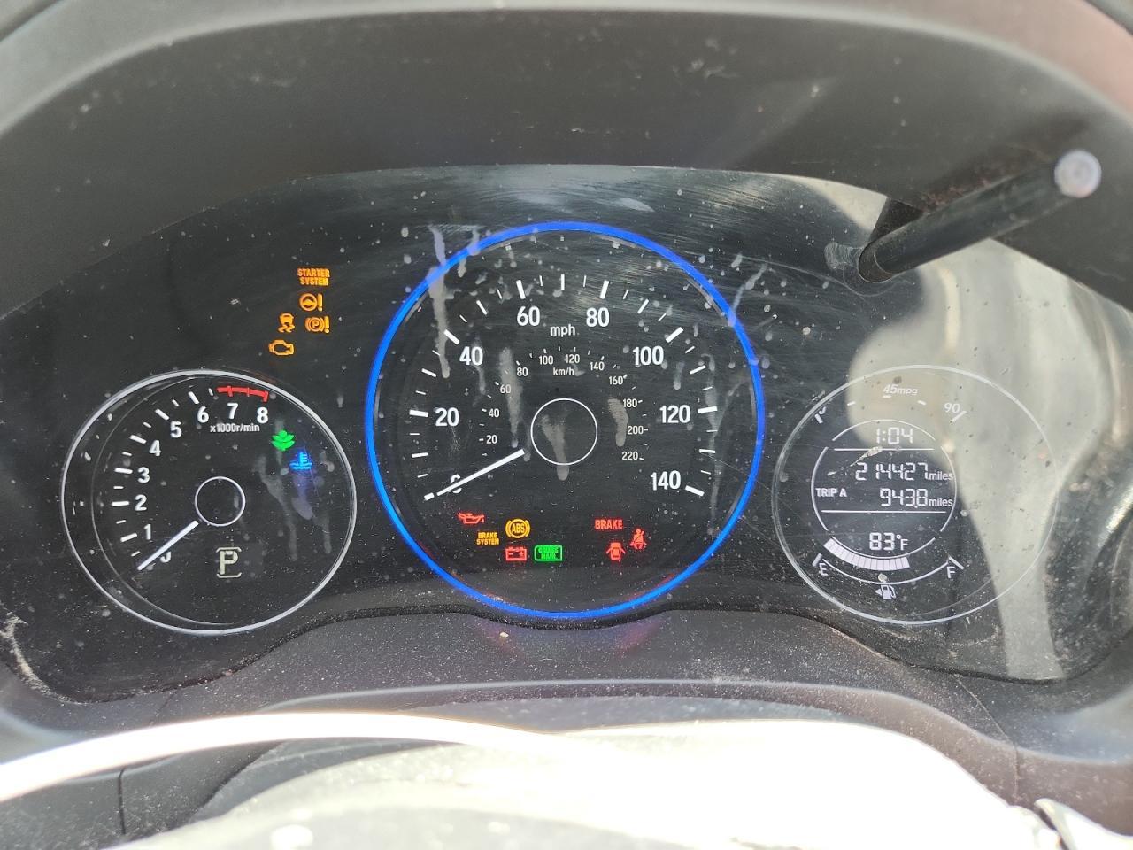 2017 HONDA HR-V