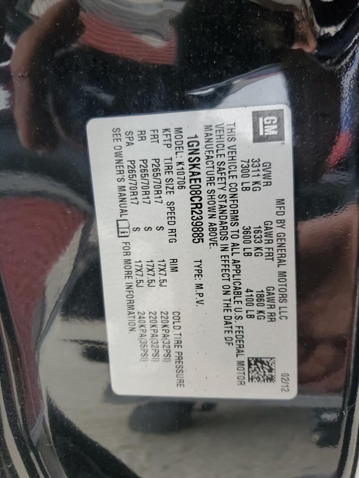 2012 CHEVROLET Tahoe