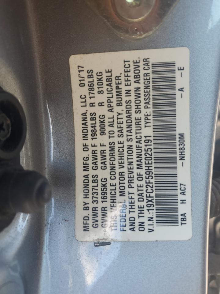 2017 HONDA CIVIC