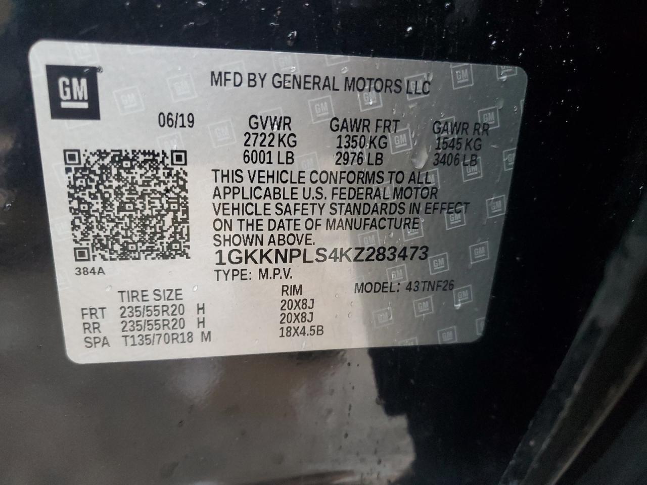 2019 GMC ACADIA