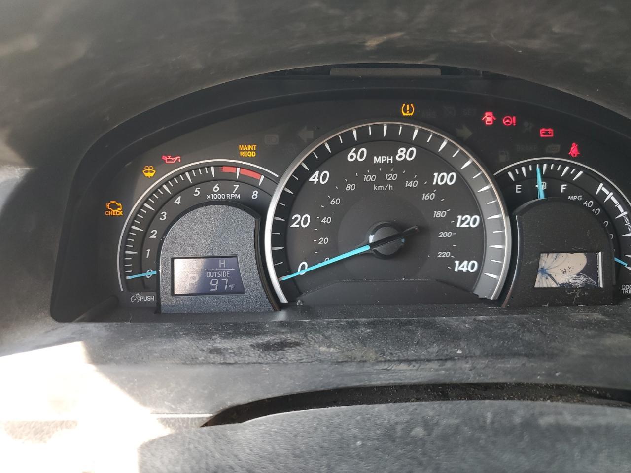 2012 TOYOTA CAMRY