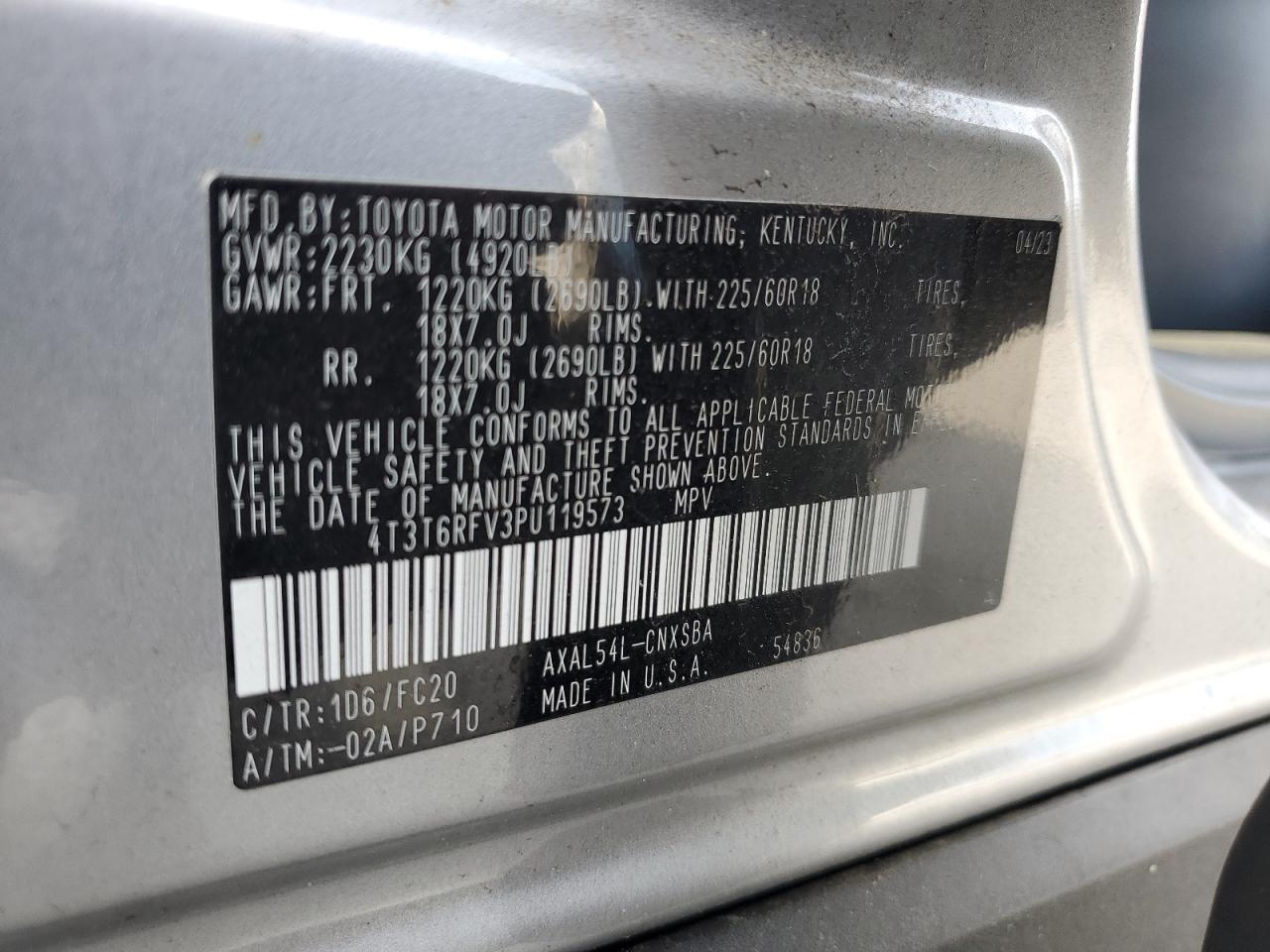 2023 TOYOTA RAV4