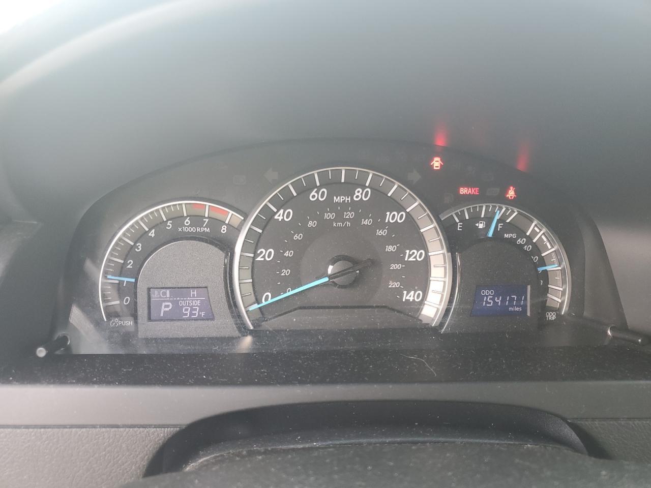2012 TOYOTA CAMRY