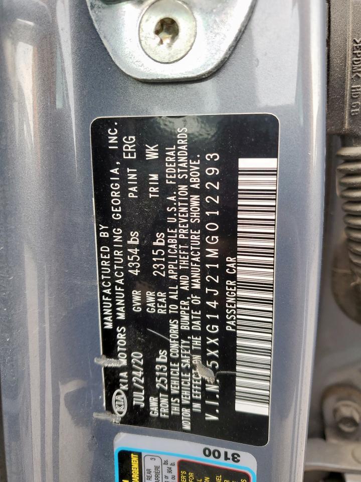 2021 KIA K5