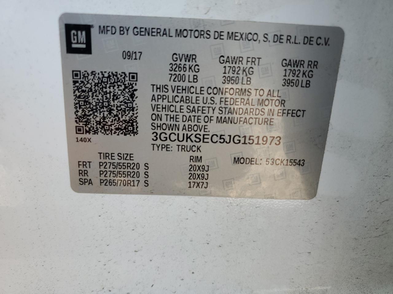 2018 CHEVROLET Silverado