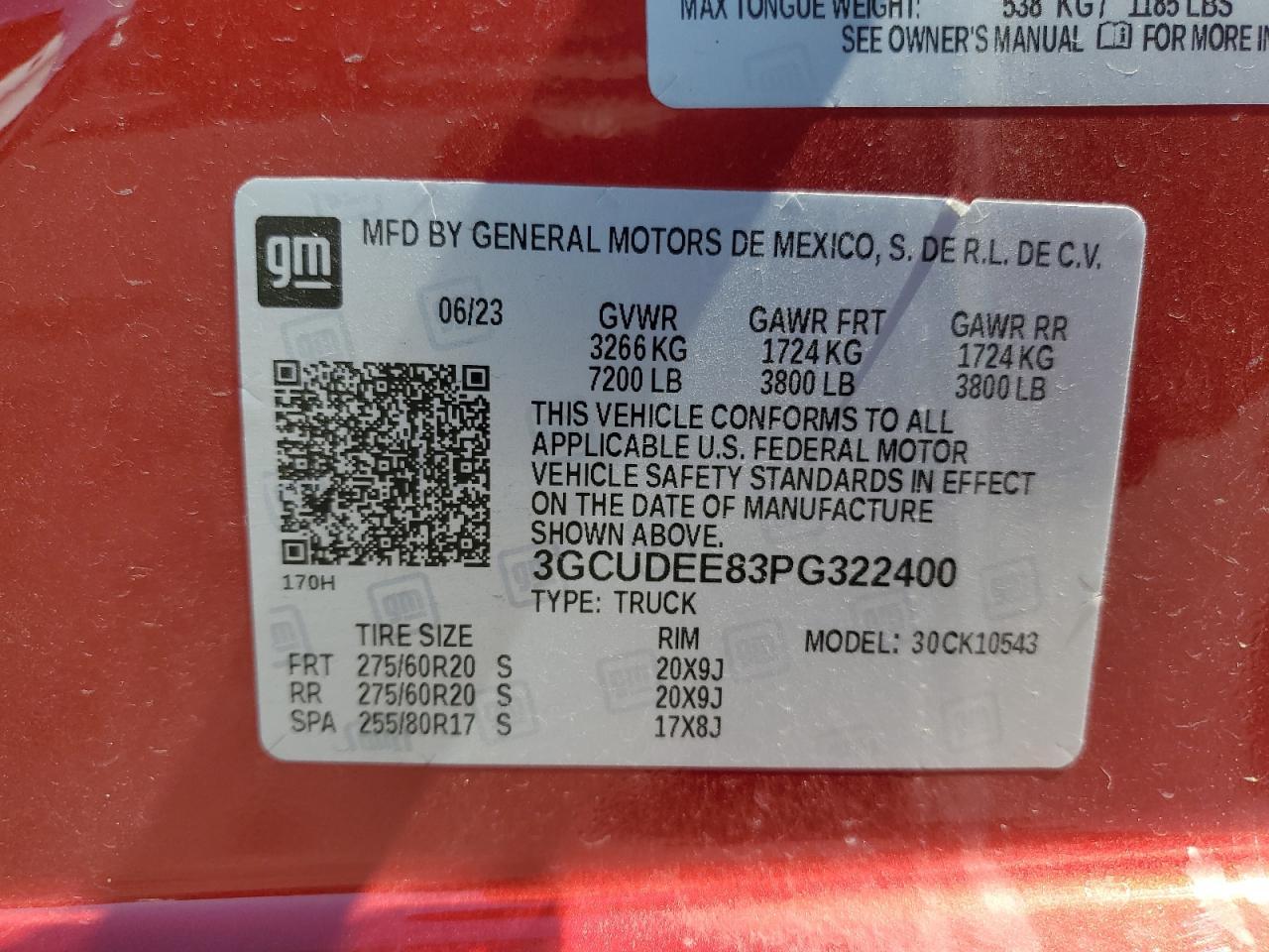 2023 CHEVROLET Silverado