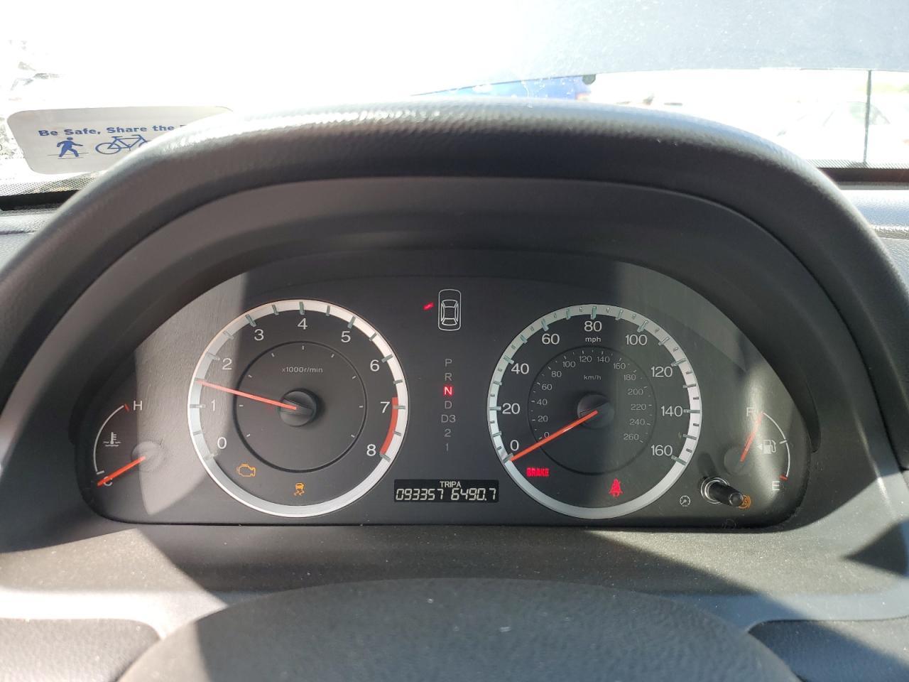 2012 HONDA ACCORD