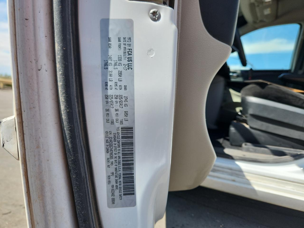 2017 DODGE GRAND CARAVAN