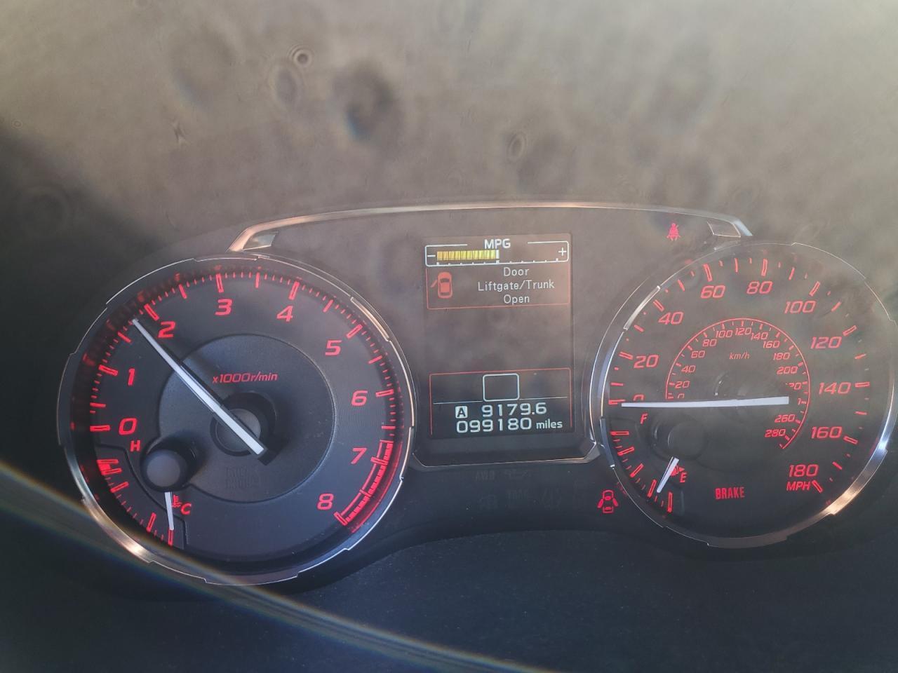 2015 SUBARU WRX