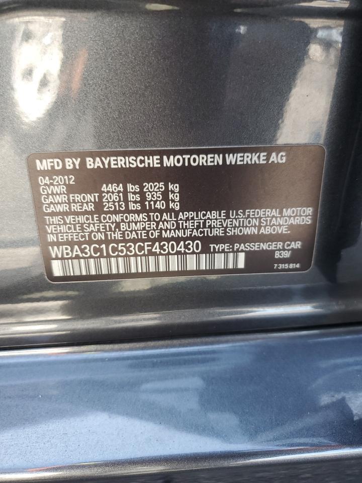 2012 BMW 3 SERIES