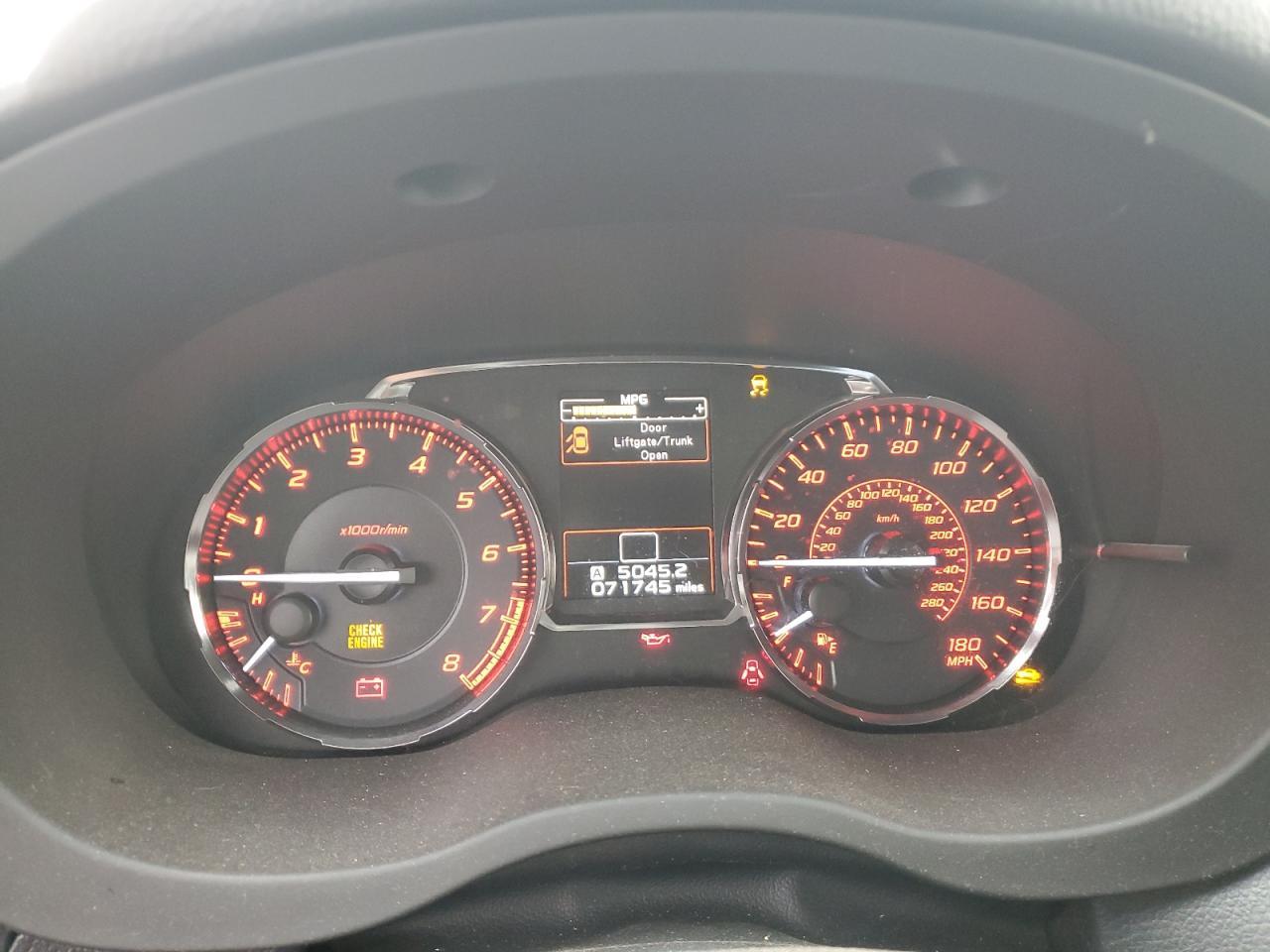 2017 SUBARU WRX