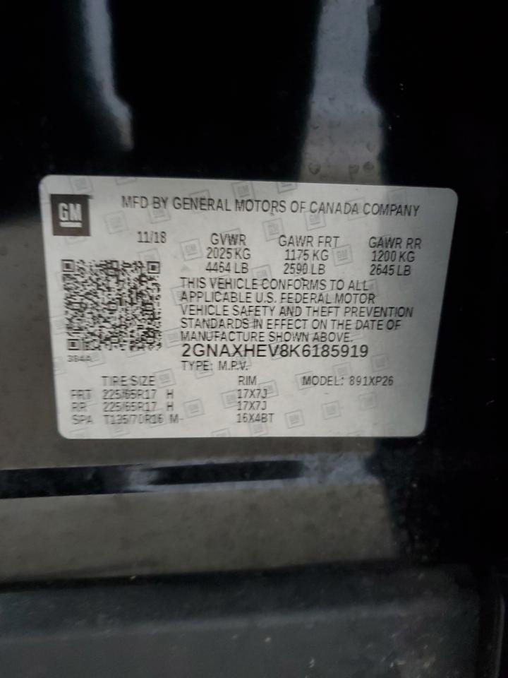 2019 CHEVROLET EQUINOX