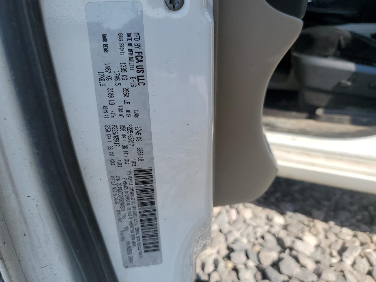 2016 DODGE GRAND CARAVAN