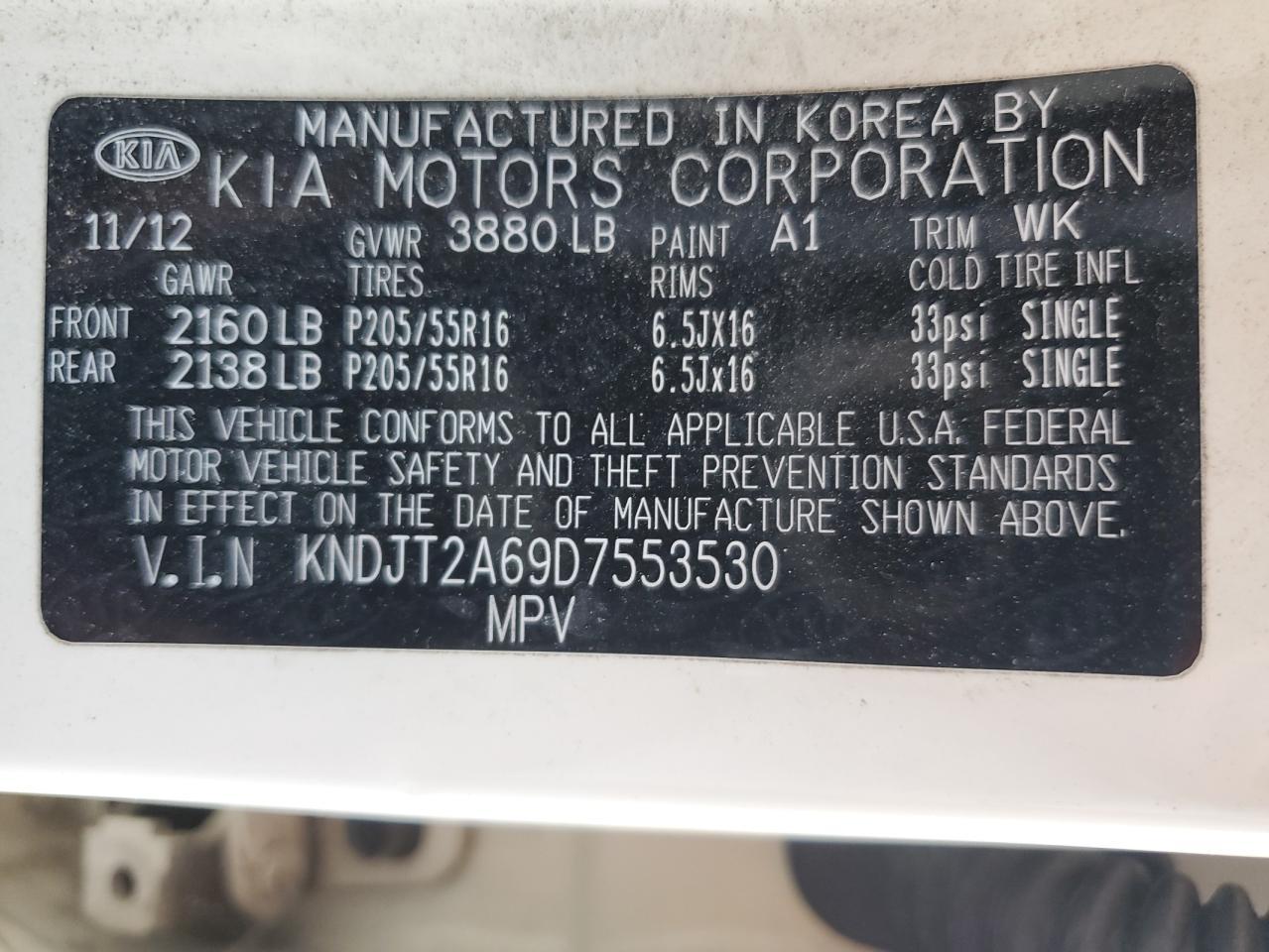 2013 KIA SOUL