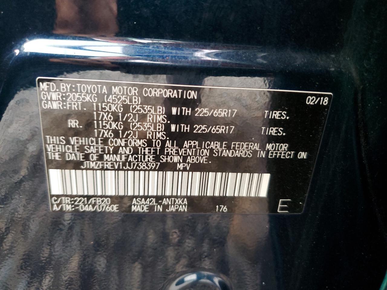 2018 TOYOTA RAV4