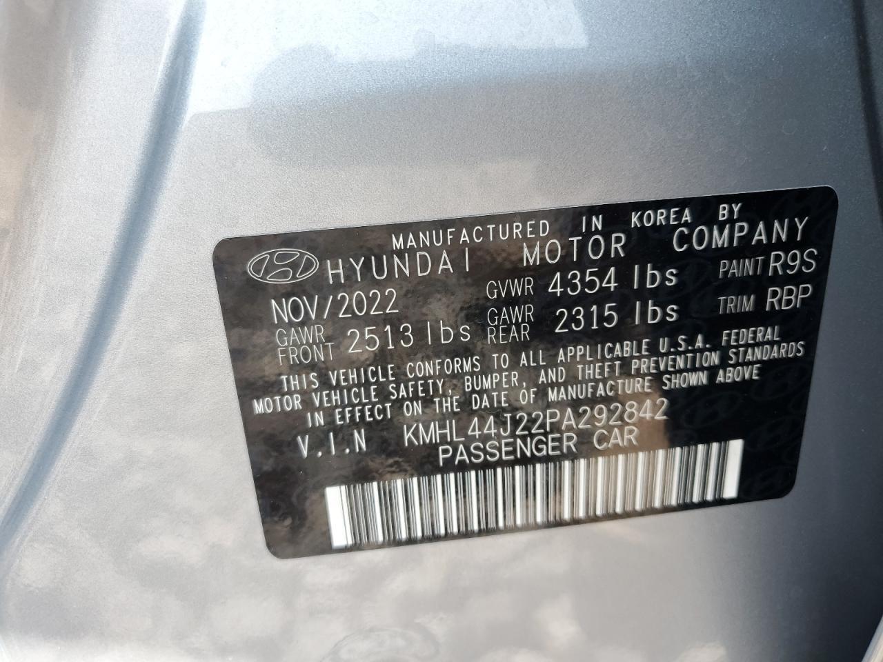 2023 HYUNDAI SONATA