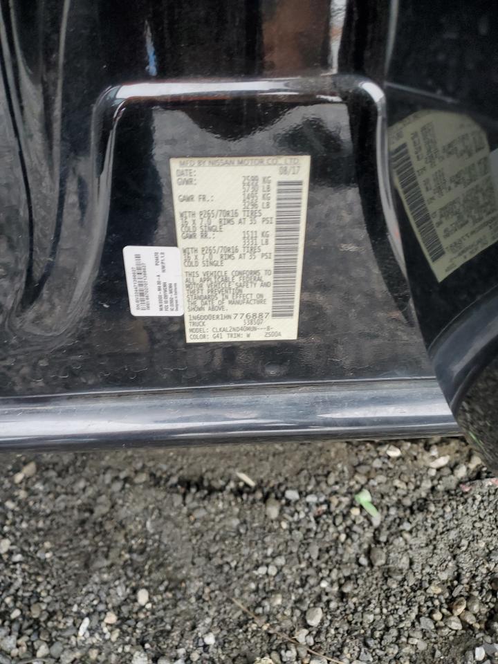 2017 NISSAN Frontier