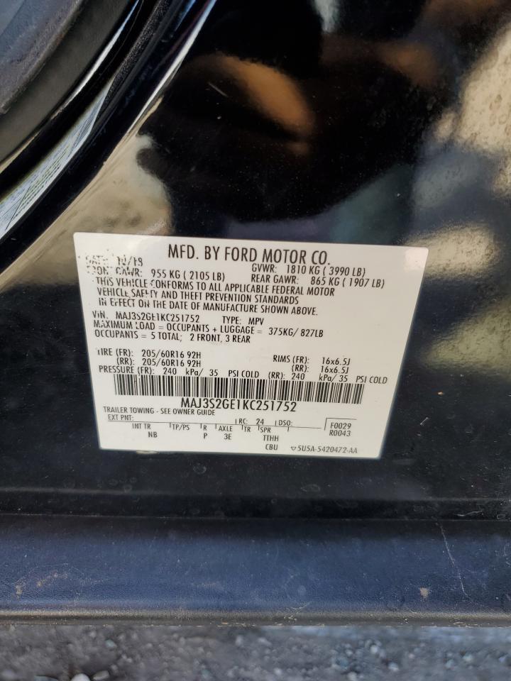 2019 FORD EcoSport