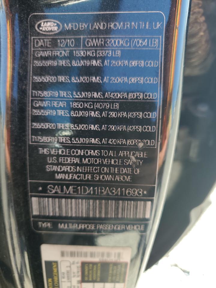 2011 LAND ROVER RANGE ROVER