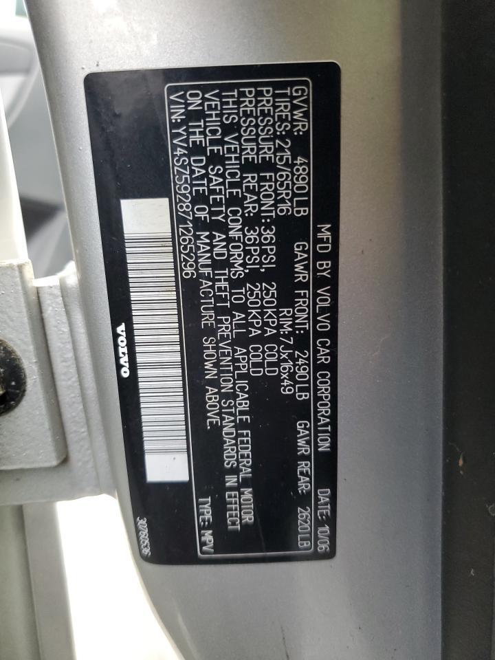 2007 VOLVO XC70