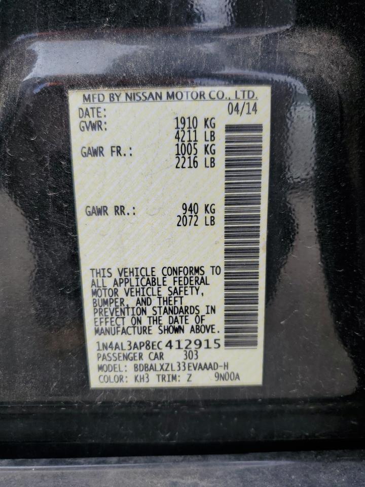 2014 NISSAN ALTIMA